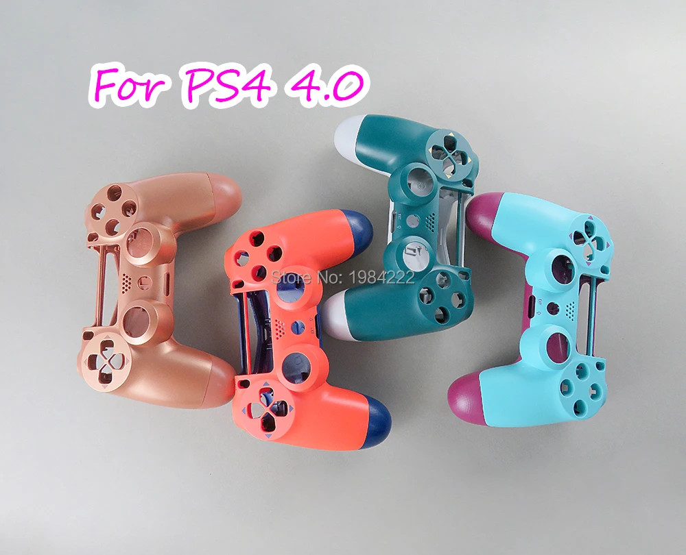 

FOR PlayStation 4 PS4 Pro 4.0 Controller Housing Smooth Case Replacement Full shell and buttons For jds 040 JDM 040