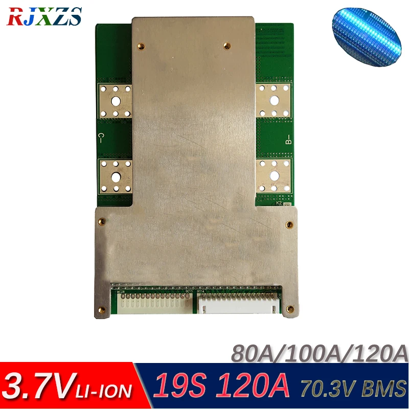 

19S 120A Version S Lipo Polymer Lithium Ion JBD BMS/PCM/PCB Battery Protection Board For 19 Pack-18650 Li-ion Cell Balance