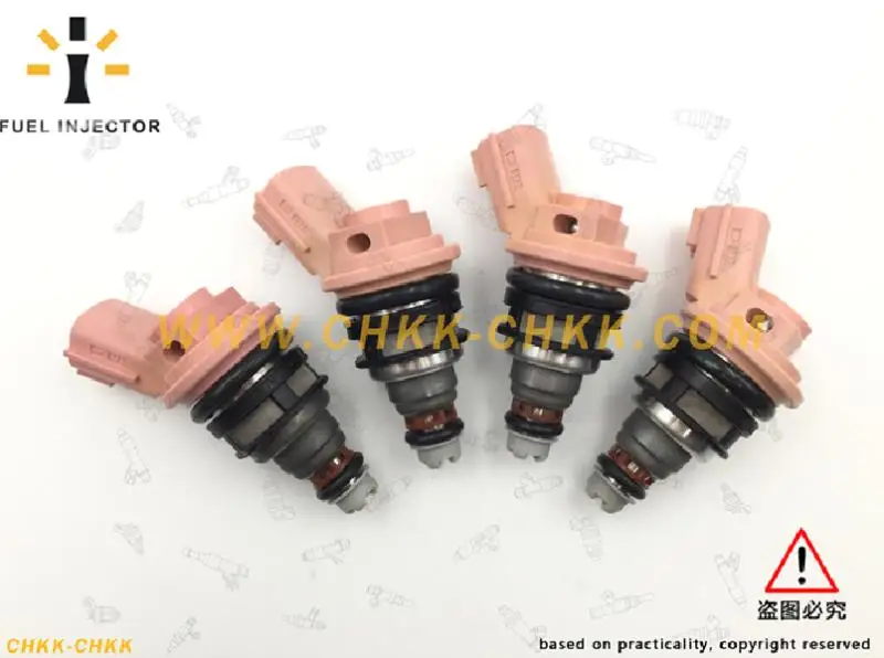 

Set of 4 Flow Matched Fuel Injector 16600-57Y00, 16600-57Y01, 16600-93Y00 Fits For Nissan NX Sentra & 200SX
