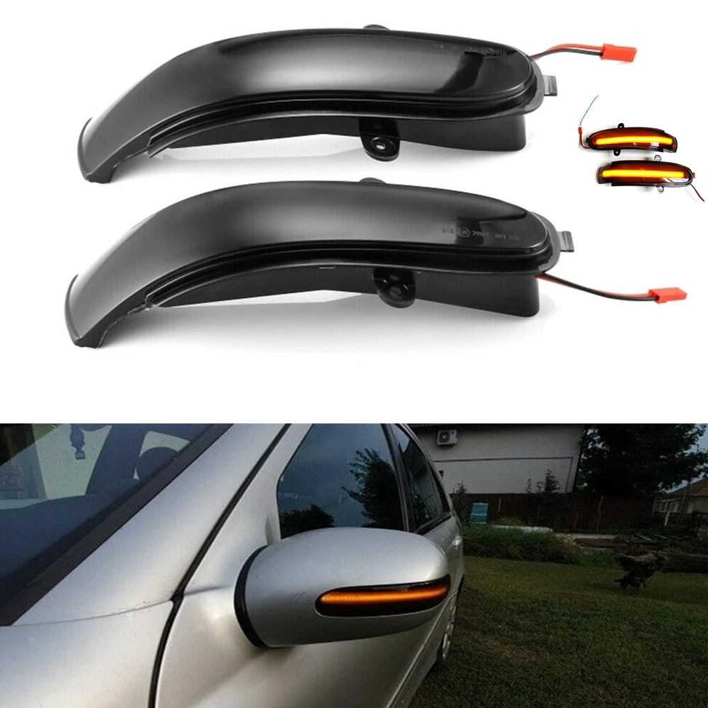 

Dynamic Sequential LED Side Mirror Reflector Light For Mercedes-Benz C Class W203 S203 CL203 2001-2007 Turn Signal Reverse Lamp