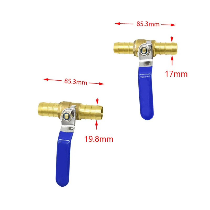 Brass 16mm 19mm Garden Tap Connectors Irrigation Valve Hose Repair Connector Adapter 1Pcs