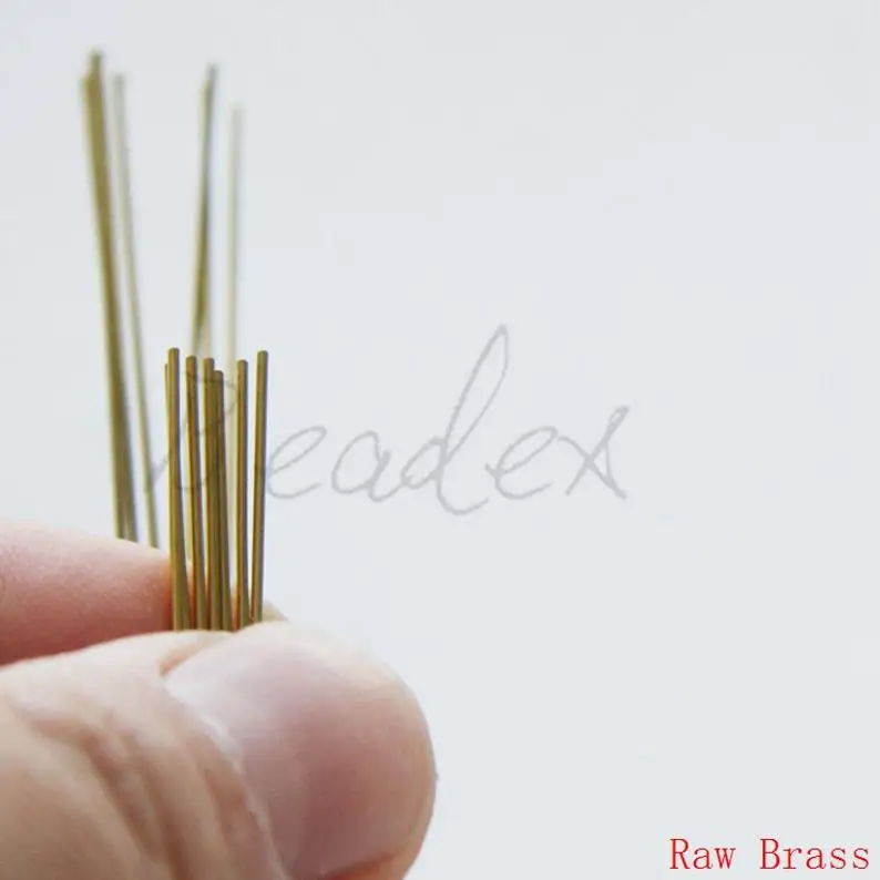 DIY Supply-Brass on Steel Finding Earring Hooks - Ear Wires - U Hooks 51x13mm (3282C)