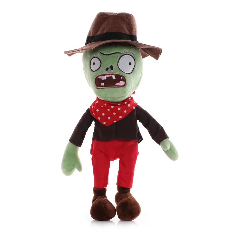 Juguetes de peluche de Plants vs Zombies para niños, 1 piezas, 30cm, PVZ Zombies, gorros, Pirata, peluche suave, regalo