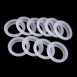 10Pcs Silicone Sealing O Rings Gaskets 4/4.8cm Outside DIA Vacuum Bottles Sealing Ring Pad Fasteners for 4.5/5.2cm Thermoses Lid