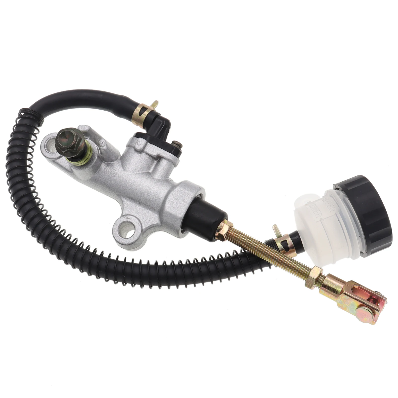 Motorcycle Rear Brake Master Cylinder Pump with Reservoir for Yamaha 1986-2006 ATV Banshee 350 YFZ350 5FK-2583V-00-00