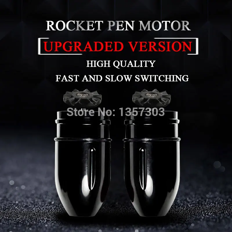 2024 NEW Upgraded Rocket Motor 1PCS 8V 9000sTattoo Machine Rotary Pen Power And Quiet Motor Space AluminumTattoo Gun Equipment