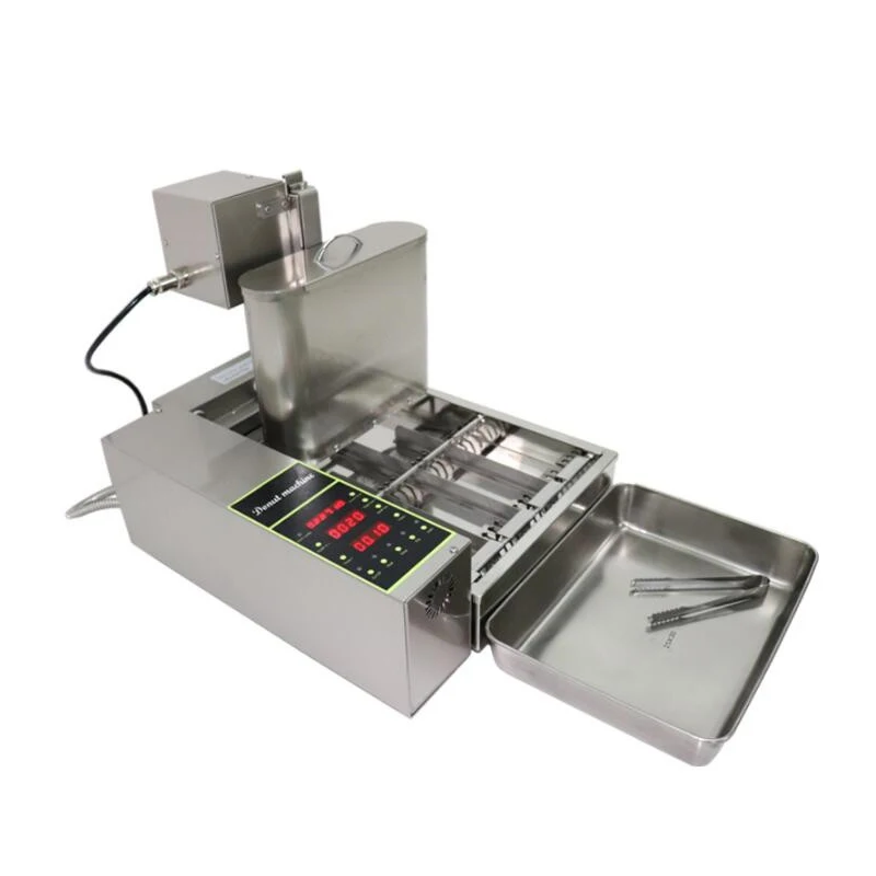 4pcs/Row Stainless Steel 110V 220V Electric Automated Mini Donut Doughnut Machine