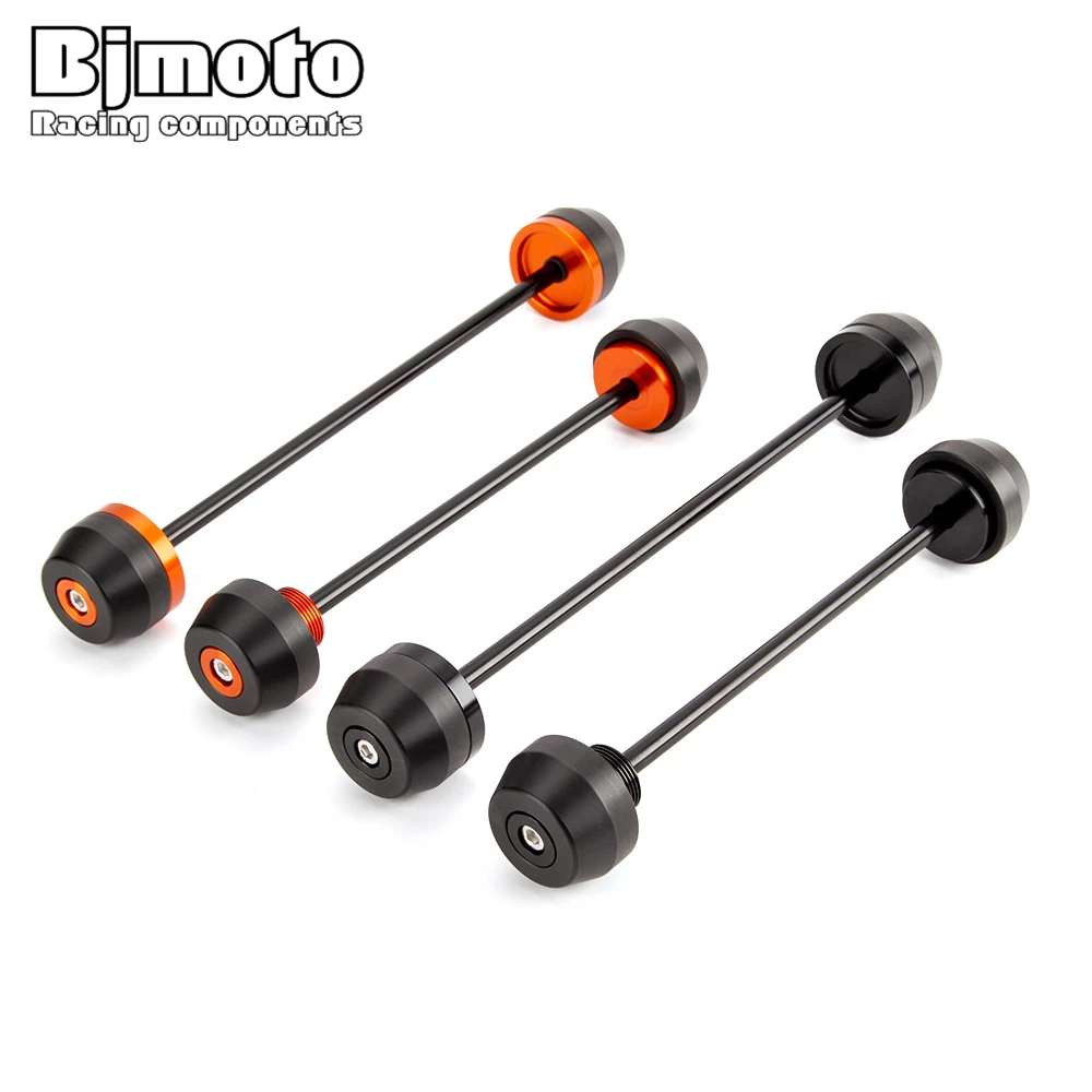 BJMOTO Rear Axle Fork Crash Wheel Slider Protector For D uke 790 Duke790 2018 2019 Sliders Cap Pad Falling Protection