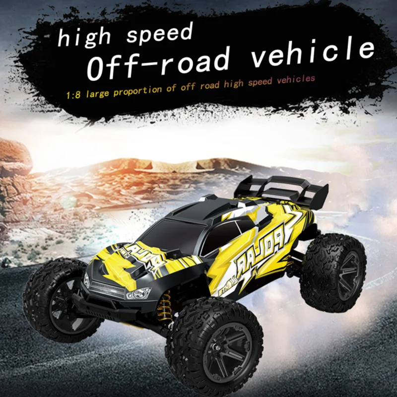 1:8 Off-road High-speed Remote Control Car 60KM/H 6KG Waterproof Steering Gear Super Shock Absorber Large RC Vehhide Kid Toy