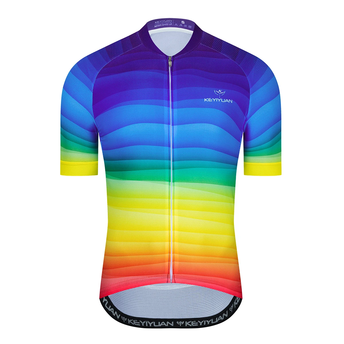 

KEYIYUAN 2025 Summer Short Sleeve Cycling Jersey Men MTB Clothing Road Bike Shirts Bicycle Tops Camiseta De Ciclismo Masculino