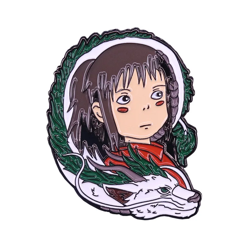 Creativity Anime Arts Brooch Cartoon Metal Enamel Pins Collecting Backpack Hat Bag Decorate Badges Send Friend Fans BoutiqueGift