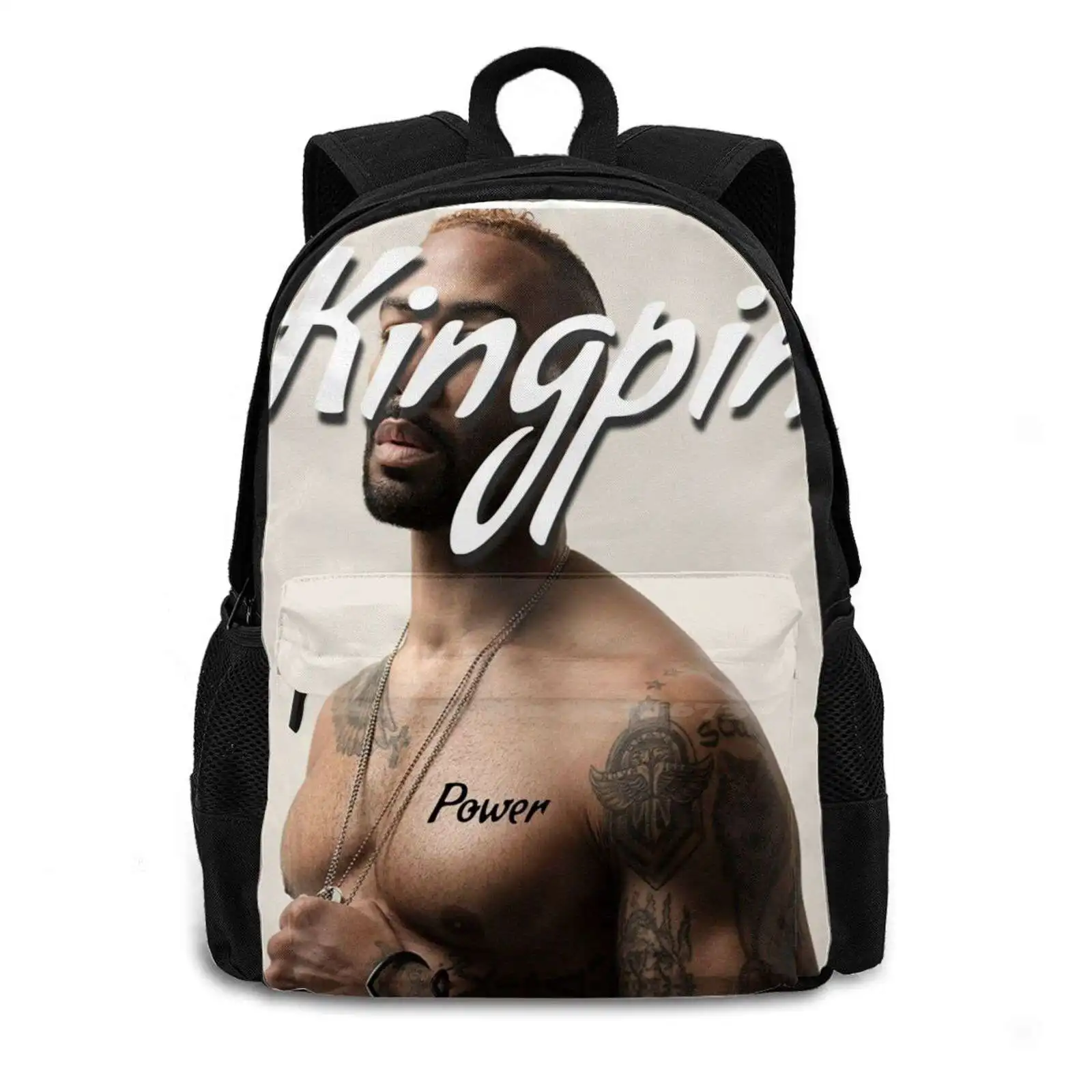 With The Power Backpacks For School Teenagers Girls Travel Bags Culture Crips Blood Gang Feminist Hip Hop Equality Music Movie