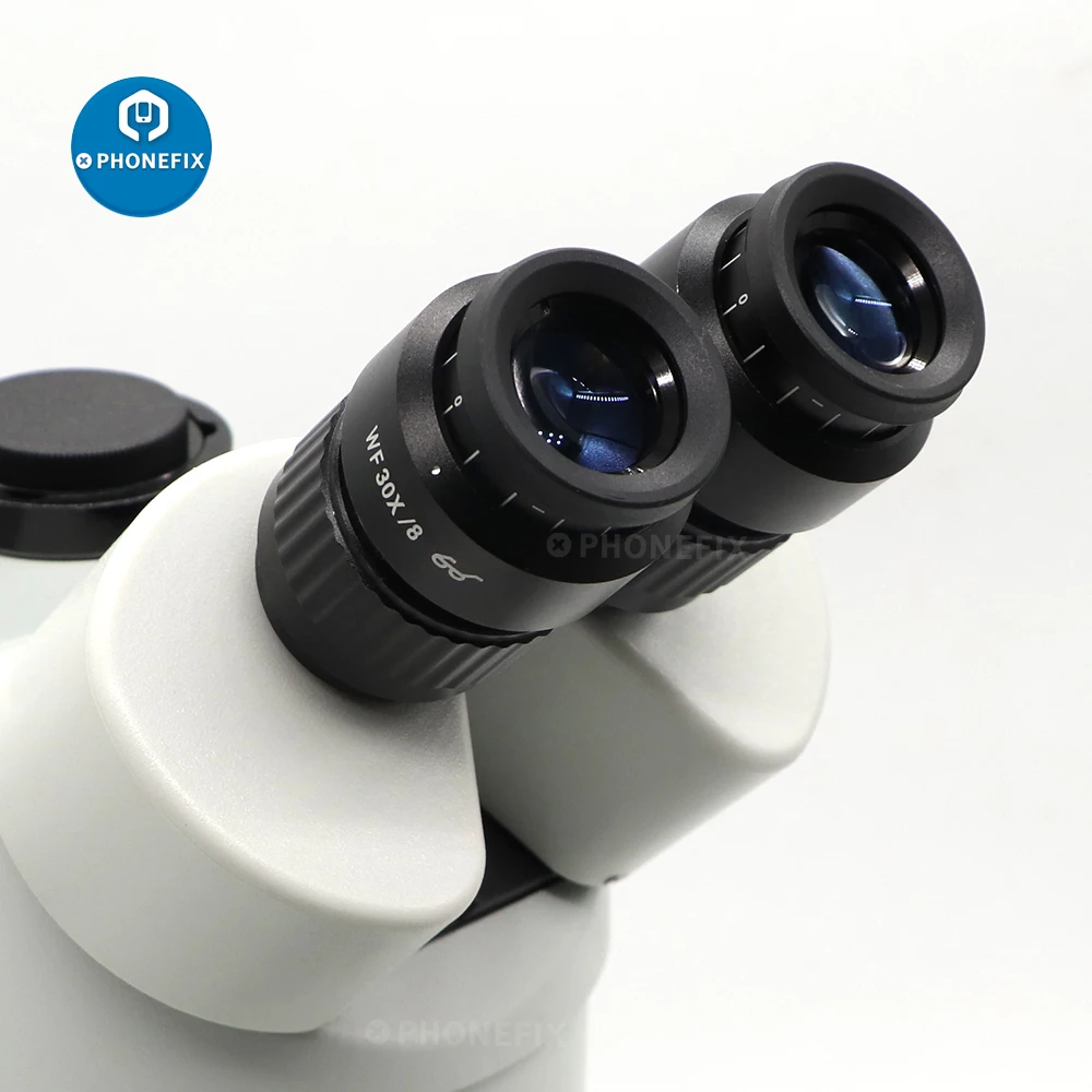 1/2 pz WF30X/8 Super Wide-Field oculare High Eye Point microscopio oculare piano diottria regolabile per microscopio Stereo