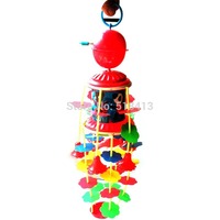 Baby Bed Bell Chain Wind-up Wind Chime Toys 0 And 1 Year Old Rotating Music Toy Bedside Educational Unisex Accordion Plastic