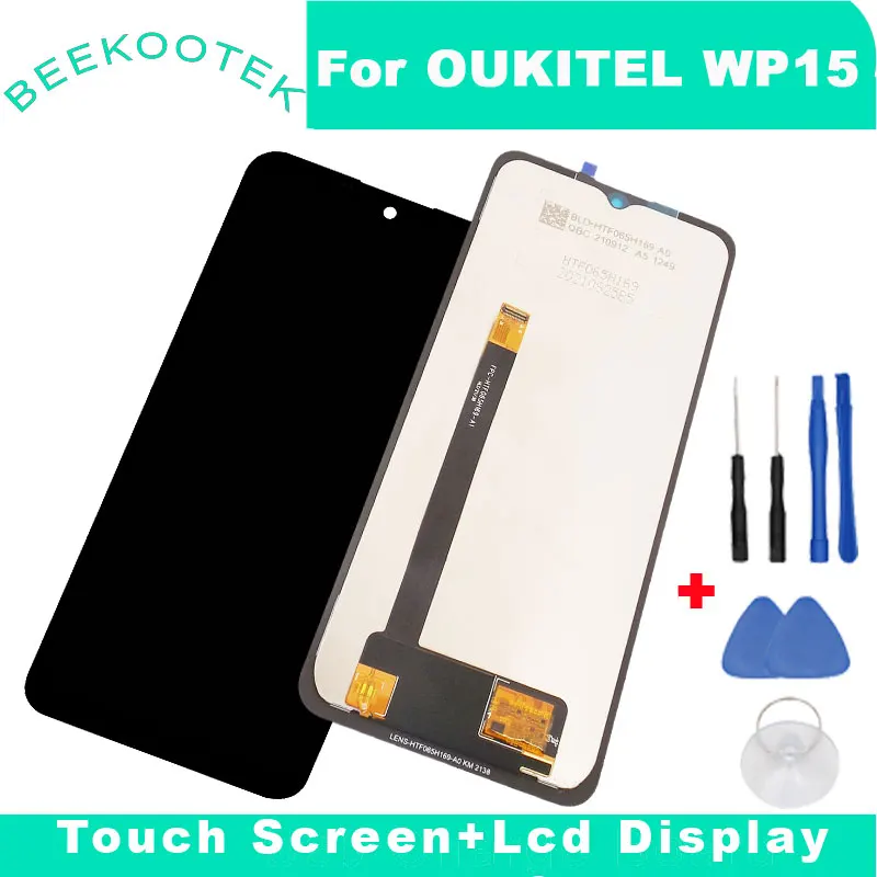 

New Original OUKITEL WP15 LCD Display+Touch Screen Digitizer Assembly LCD+Touch Digitizer For Oukitel WP15 6.5 inch Smartphone