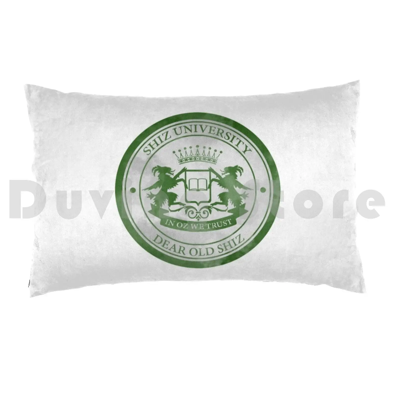 Shiz University Logo Pillow case 1960 Wicked Shiz University Dear Old Oz Glinda Galinda Glinda