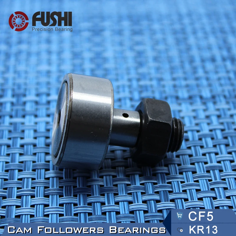 Seguidores de leva KR13 CF5, rodamiento de 5mm, 2 uds., rodillos de oruga tipo perno KRV13 CF5B NAKD13 KR13PP/UU, rodamientos CF-5