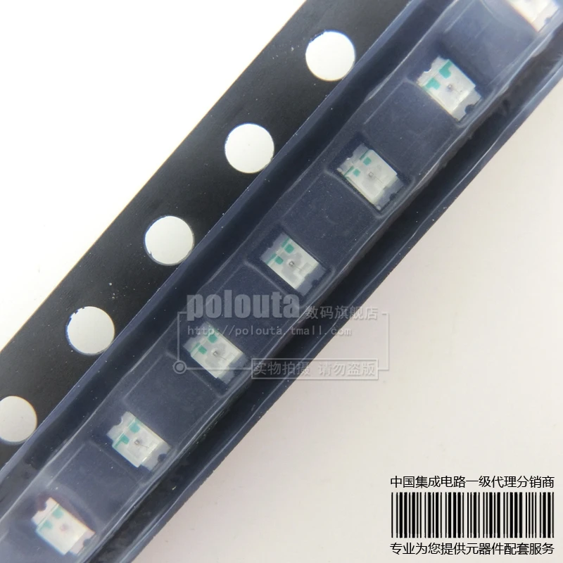 100 Pcs/lots Original LED Emitting Diode SMD 0603 Color LEDs Light Chip Beads For Strip Bulbs Spotlight Accessories Wholesale