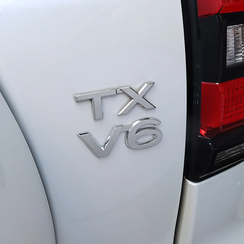 For Toyota Land Cruiser 200 Prado 120 150 Car Logo Displacement V8/TX/TXL/5.7/V6/Black Letter Sticker Car Decoration Accessories - view 3