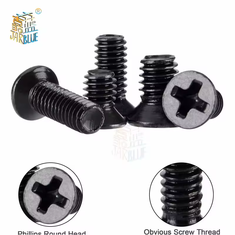 250Pcs/500Pcs M2 M2.5 M3 KM Screw Flat Head Phillips Screws  Laptop Notebook Screws Set Kit for computer small screw - Image 3