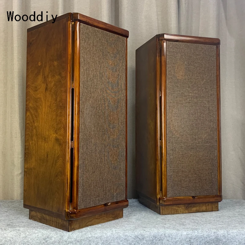 Wooddiy 10 Inch One Pair Customized STIRLING GR Hifi Home System Full-range One Pair Birch Plywood Floor Speaker Empty Cabinet