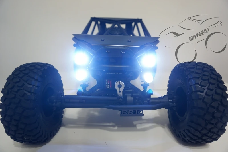 High-brightness LED lights for Axial 90048 90053 rr10 bomber 4 lights