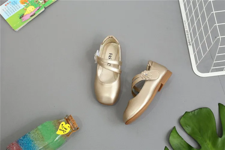 Mädchen Casual Wohnungen Mode Prinzessin Blume Mädchen Mary Janes Flache Weiche Mit Blumen Kinder Schuhe Für Hochzeit Party Geburtstag Süße – Detail 24
