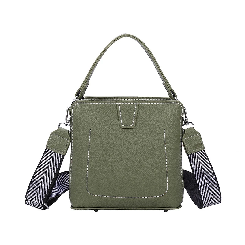 Handmade Woven Bag Set Shoulder Messenger Portable DIY Material Homemade Hand Sewing for Women Bucket Bag