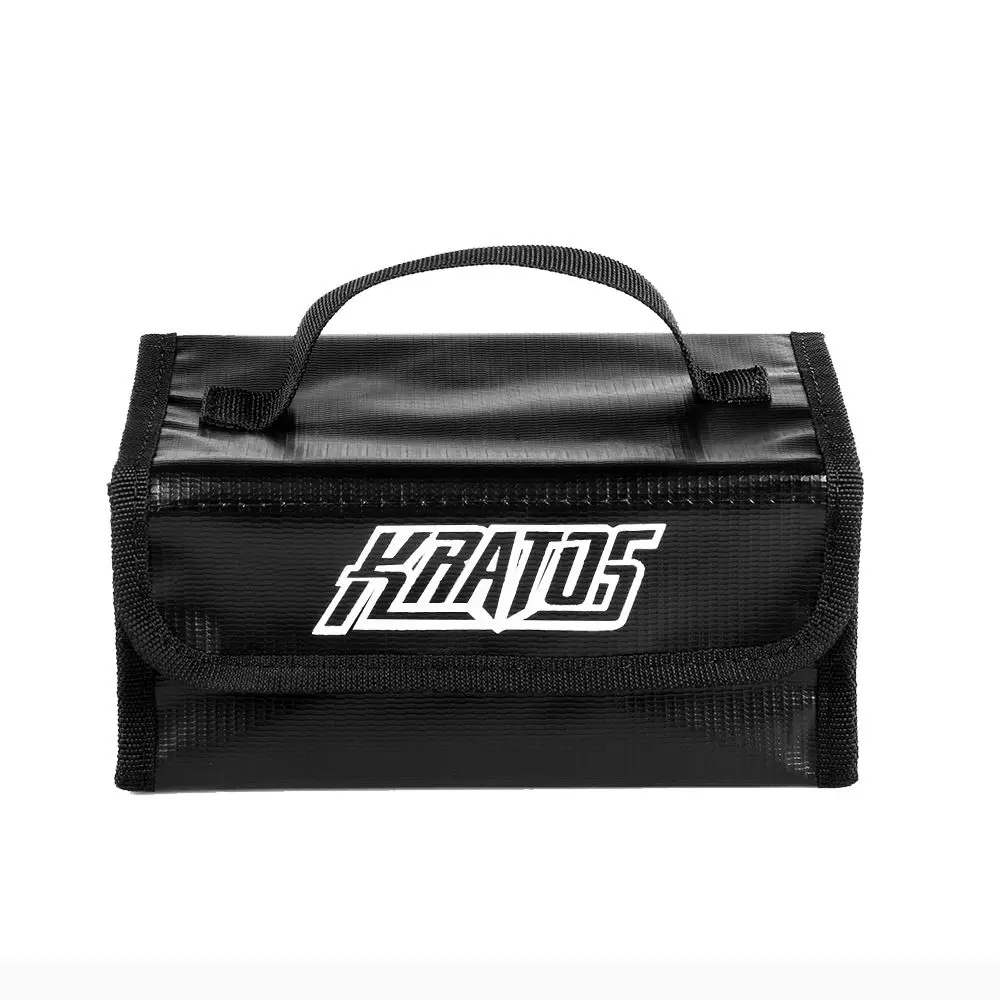 

HGLRC KRATOS 180X120X80mm Multi-function Explosion-proof Fireproof Waterproof Safety Bag Storage Bag for RC Drone Lipo Battery