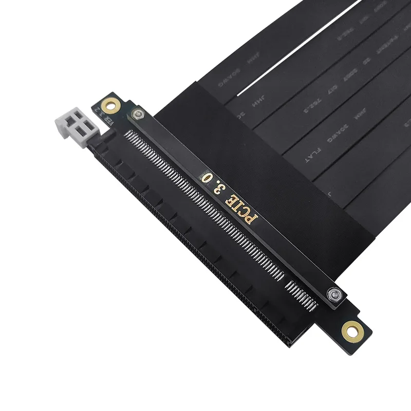 Высокоскоростной кабель PCIe Riser 3,0 X16, гибкий удлинитель GUP на 180 градусов для видеокарт, варианты длины 10–100 см