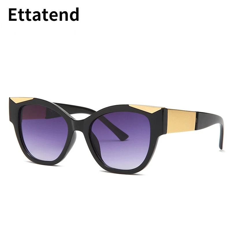 

Luxury Brand Designer Cat Eye Sunglasses Women 2021 Fashion Vintage Sun Glasses for Female Pink Shades Lentes De Sol Mujer