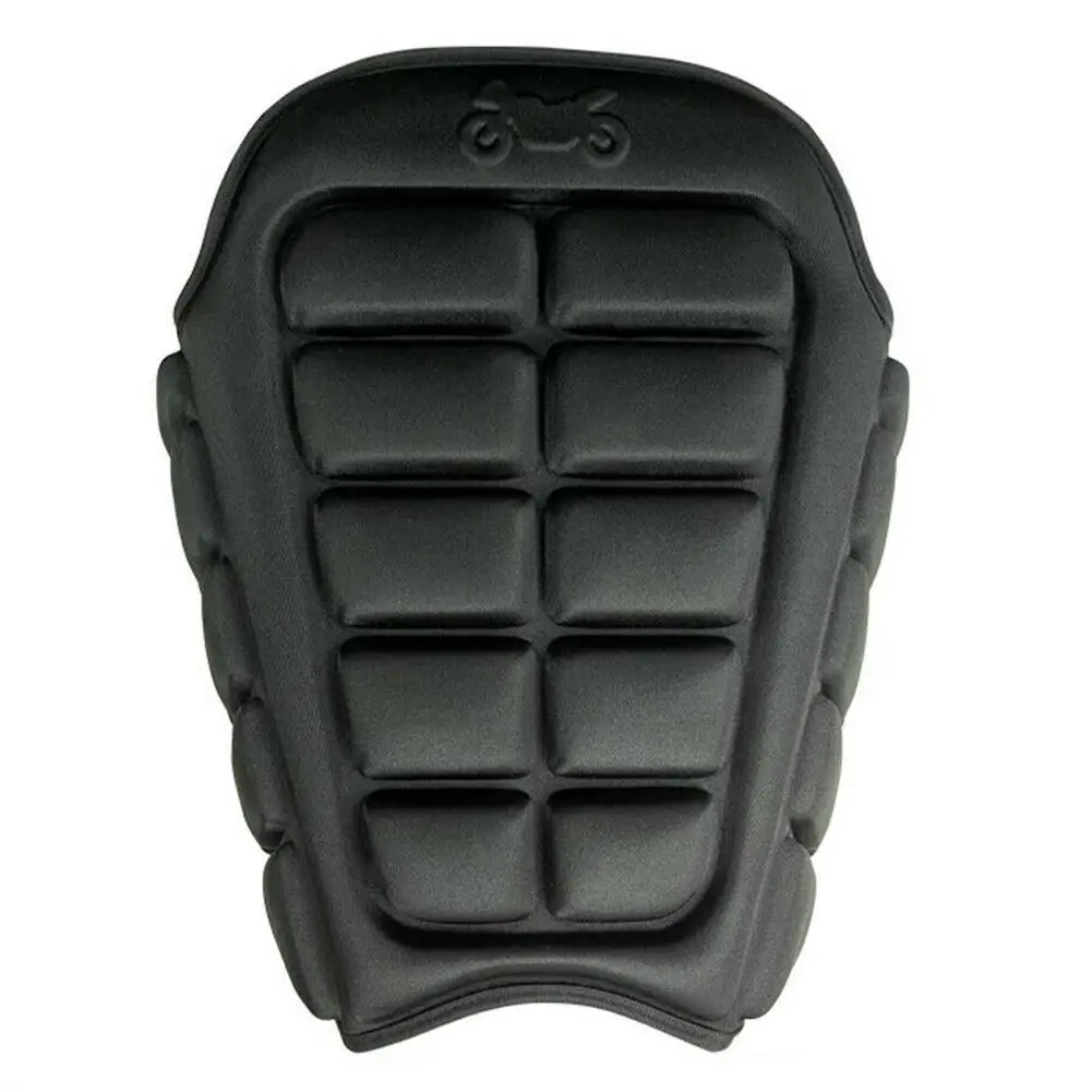 Universal 3D Air Comfort Gel Motorcycle Seat Cushion Pad Cover Pressure Relief Motorbike Pillow Decompression Cooling Pad