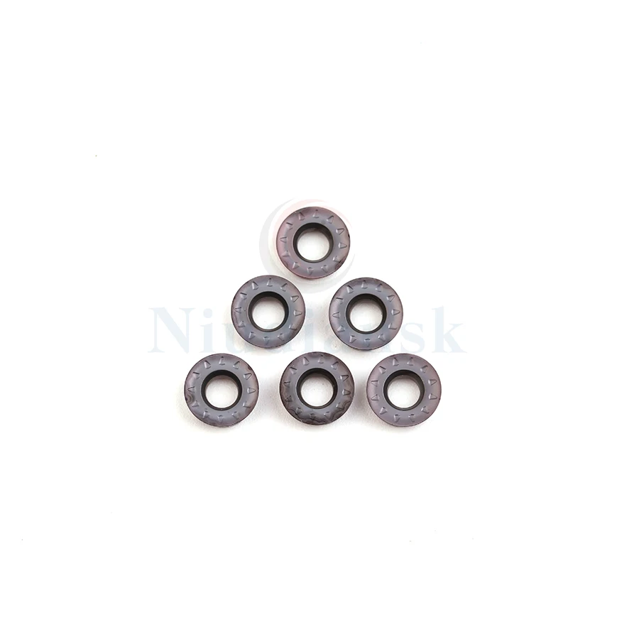 RPMT08T2MOE-JS RPMT10T3MOE-JS RPMT1204MOE-JS NK9018 عالية الجودة أدوات الكمبيوتر طحن إدراج كربيد مخرطة أداة تحول أداة إدراج