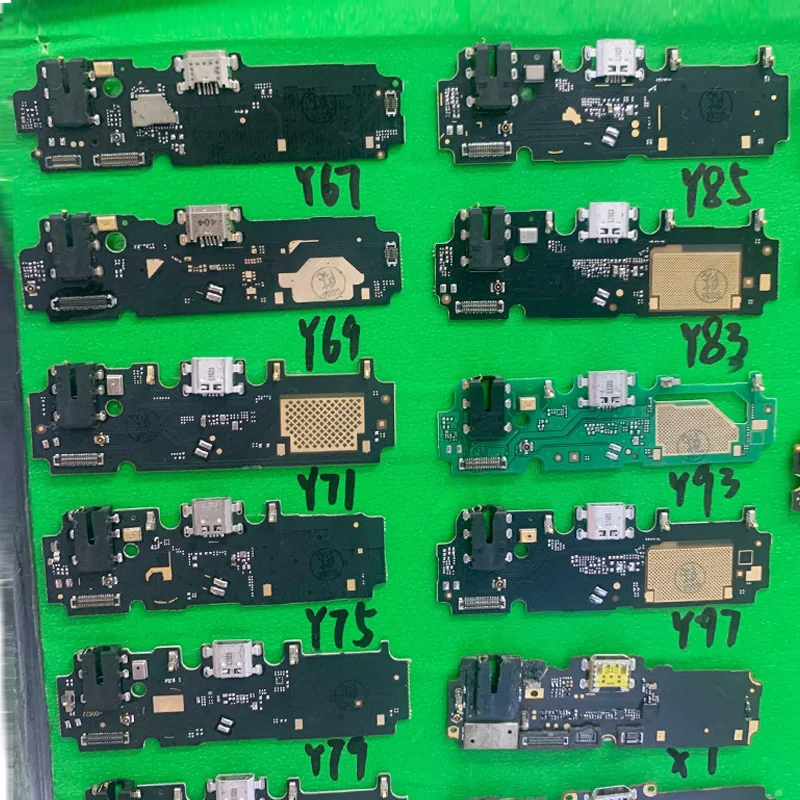 Lade Port Connector Board Teile USB Flex Kabel Für VIVO Y67 Y69 Y71 Y73 Y75 Y79 Y81 Y83 Y85 Y93 y93S Y97 Reparatur Teil