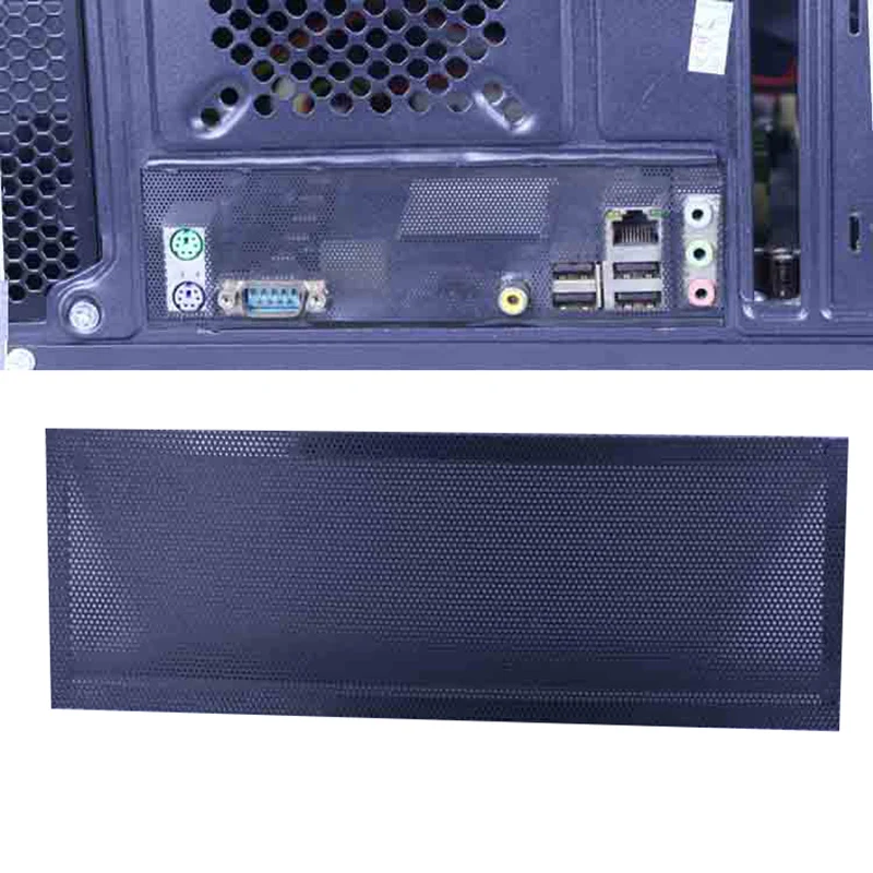 I/O schild Zurück Platte Chassis Halterung von Motherboard Universal DIY Schild backplane PVC PVC Staub Filter Für Computer chassis