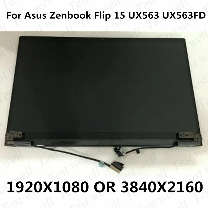 

Original 15.6'' Matrix for Asus Zenbook Flip 15 UX563FD UX563 Touch Digitizer Glass LED Screen Laptop LCD Display FULL Assembly