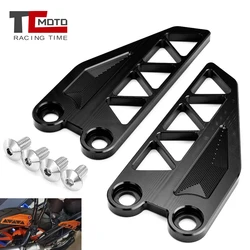 Motorcycle Foot Peg Footrest Rear set Heel Plates Guard Protector for KTM Duke 390 250 2017 2018 2019 2020 2021
