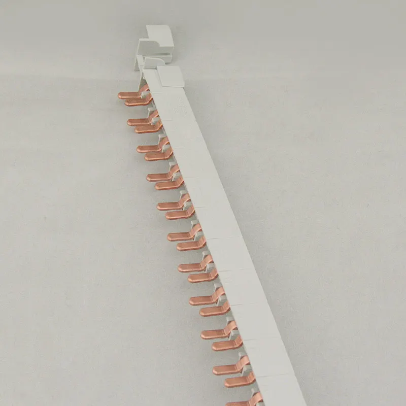 A9HLD612 New Original Breaker Accessories 1PN 12*18mm Air Switch Comb Busbar DPN Double Out 12 Circuit Connection Copper Bar