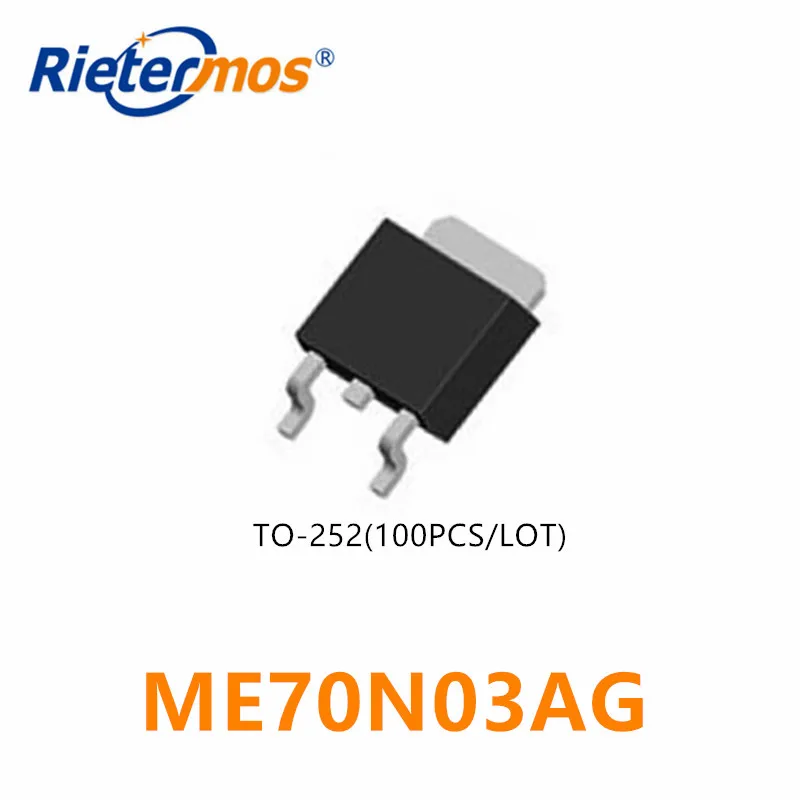 

100 шт. N-CHANNEL 25 в ME70N03AG 70N03AG TO252 оригинал