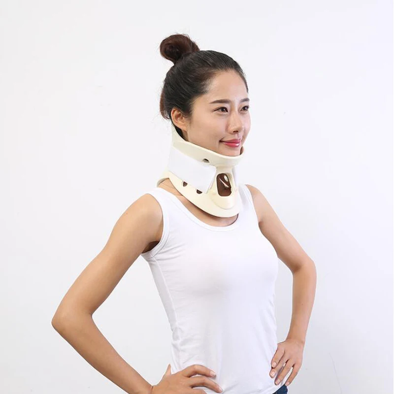 Soft Form Neck Brace Support Cervical Vertebra Traction Spine Fixation Device Pain Relief Health Care Orthosis Braces