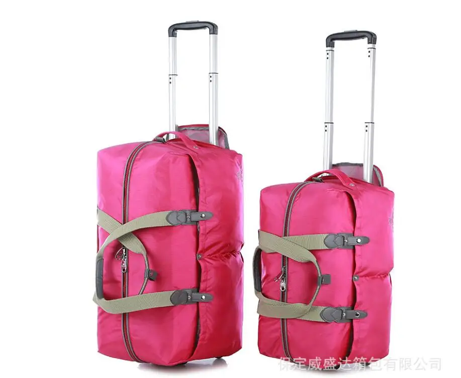 Women rolling luggage bag Women Wheeled Luggage travel tote bag travel Trolley Bags on wheels Trolley Suitcase women wheeled Bag