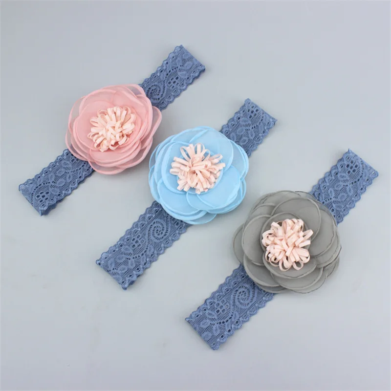 Children's hair accessories Baby hair bands Headdresses Little girls baby headdresses Beautiful princess flower heads