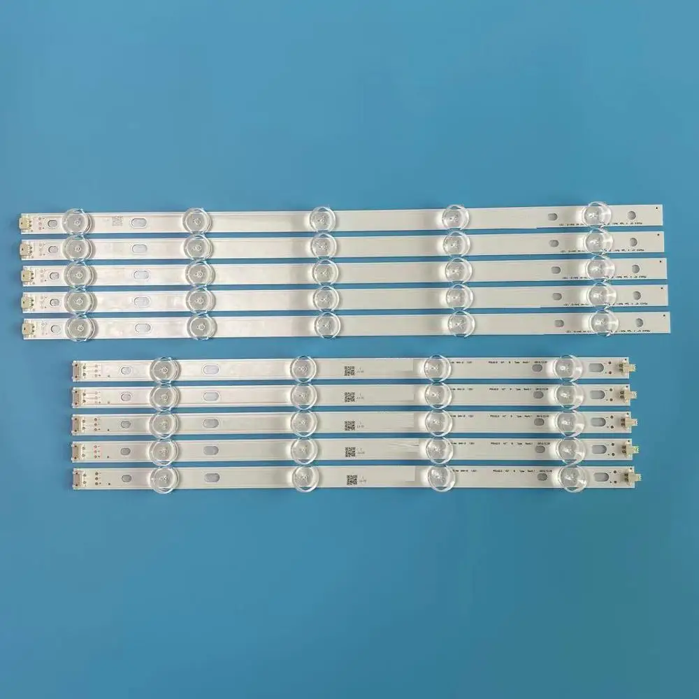 

100% New 10pieces LED Backlight strip For L G 42 inch TV 42LN5400 42LN5300 T420HVN05.2 innotek 42LS315H-CA POLA 2.0 42" A/B type