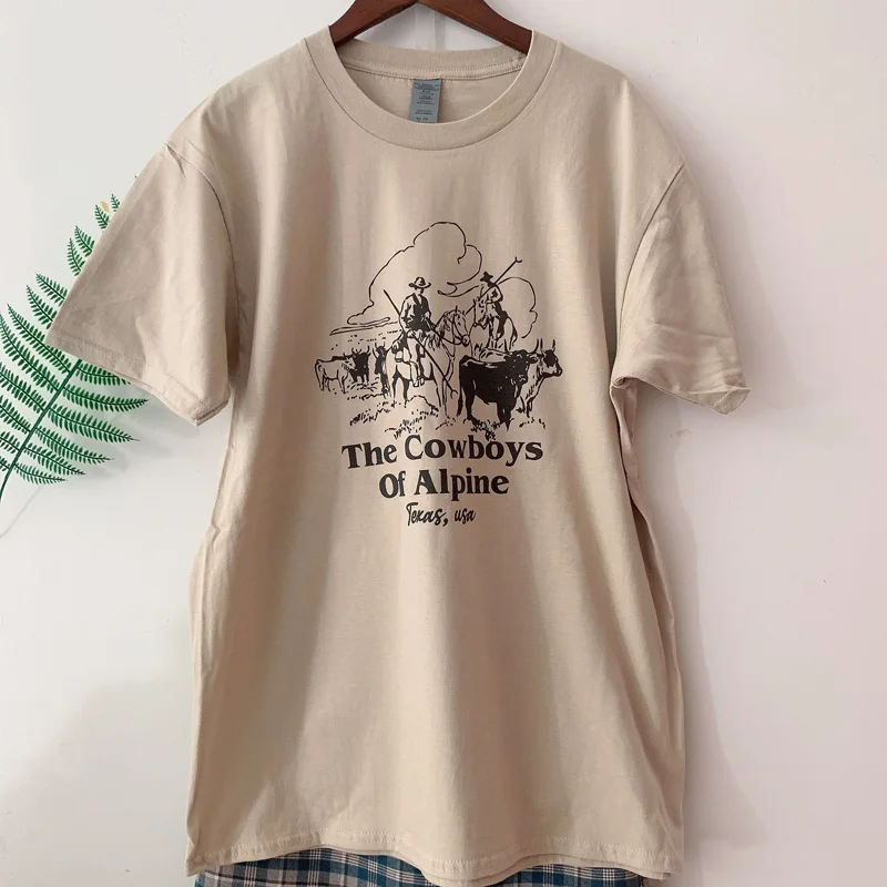 Women's Fashion Plus Size Tees & Tops Short Sleeve Modal Casual Female T-shirts White Van Gogh Painting T Shirts Gift