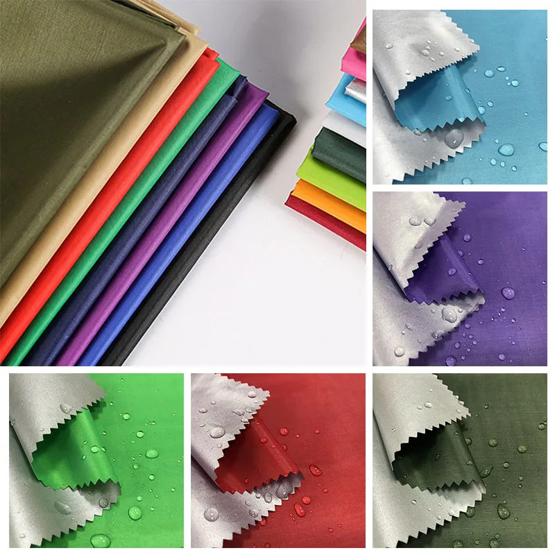 Thin Silver Coated Waterproof Fabric Tent Sunshade Sunscreen Cloth Patches Awning Ripstop Outdoor Material Sunscreen Heat Cloth