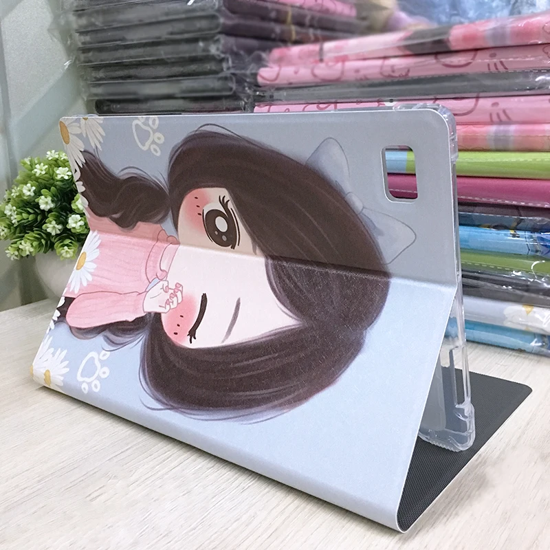 New Painted Pattern Case For Teclast P20HD 2020 Thickened Anti-fall plastic Shell For Teclast P20/M40 10.1 inch Tablet + Gift