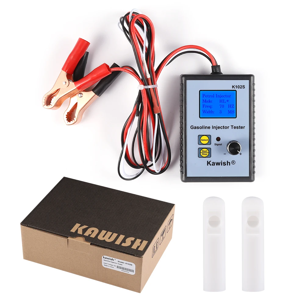 kawish Injector Tester Fuel Injector Tester Powerful Fuel System Scan Tool Gasoline Injector Tester automotive