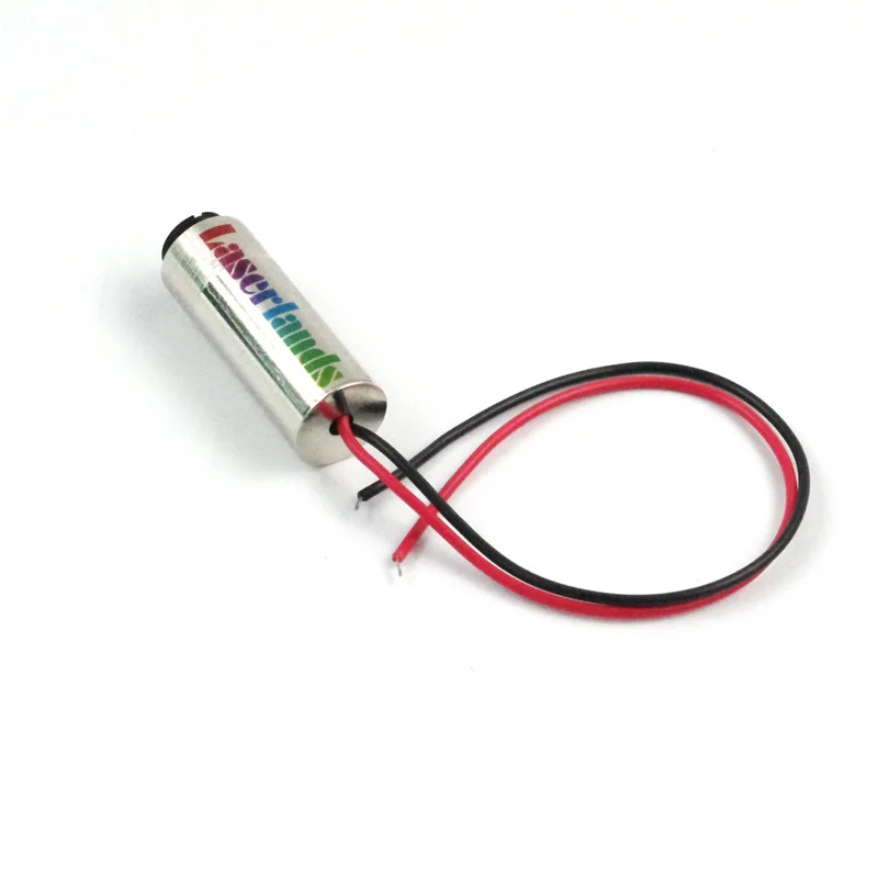 1230 enfocable 10mW 650nm 660nm Módulo de diodo de punto láser rojo con TTL