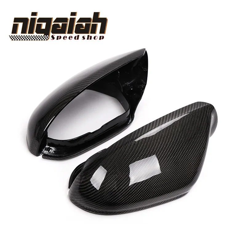 1:1 Replacement for Audi A6 C7 S6 RS6 2012 2013 2014 2015 2016 Carbon Fiber Mirror Covers Rear View With Lane Change Assist