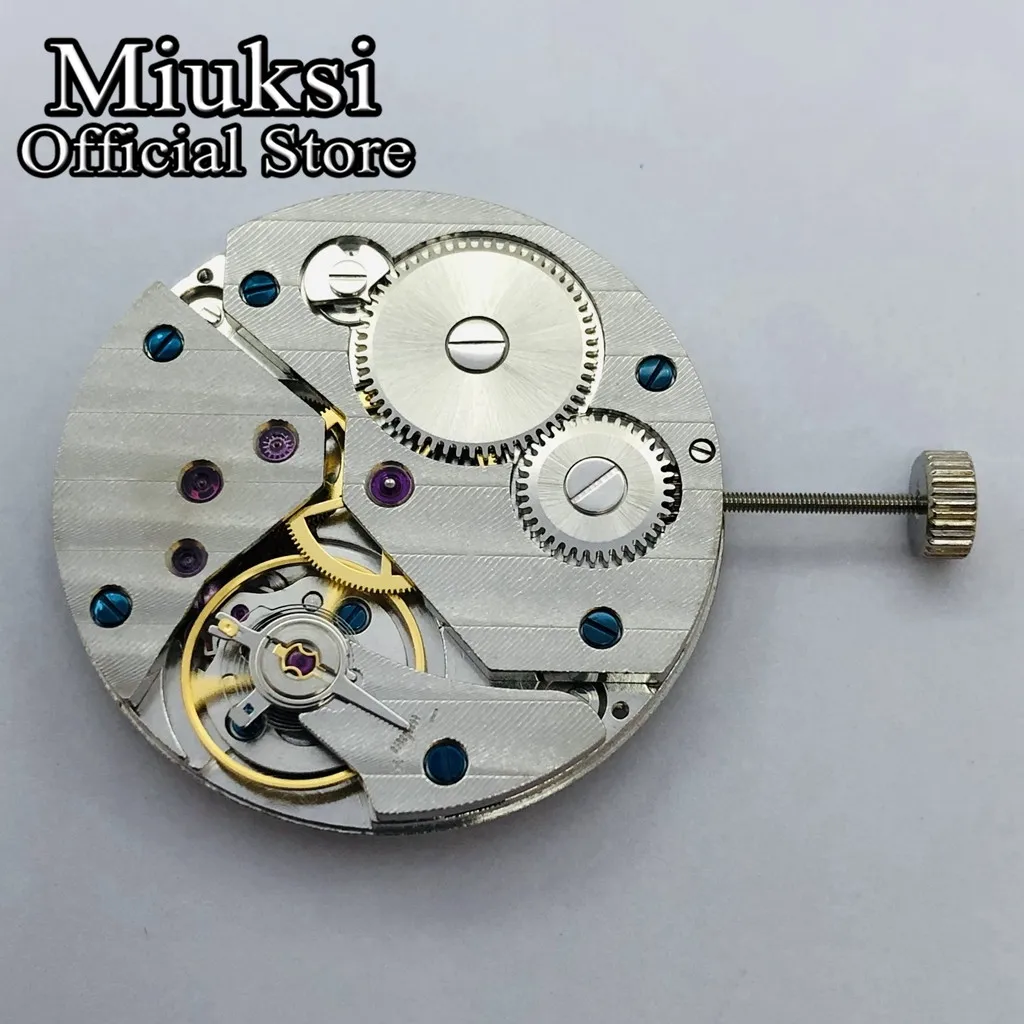 17 jewels mechanical asia 6497 hand winding mechanical movement for wrist watch